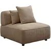 Image de Fauteuil En Tissu Bouclette Taupe Lelaco De Maison Céphy
