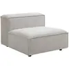 Image de Fauteuil En Tissu Chenille Beige Ruzolo