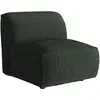 Image de Fauteuil En Tissu Chenille Vert Camilio De Maison Céphy