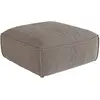 Image de Pouf En Tissu Chenille Taupe Camilio De Maison Céphy
