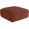 Image de Pouf En Tissu Chenille Terracotta Camilio De Maison Céphy