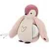 Image de Kaloo Veilleuse Pingouin Rose - Peluche Veilleuse Bébé USB Rechargeable