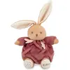 Image de Kaloo Lapin en peluche bordeaux - peluche extra douce 17 cm
