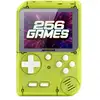 Image de Console portable rétro AMSTRAD Transparente Vert lime 256 jeux batterie rechargeable - Neuf