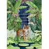 Image de Pieces & Peace Puzzle Greenhouse Tiger - 1000 Teile Puzzle