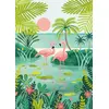 Image de Pieces & Peace Puzzle Flamingo 500 pièces jouet coloré