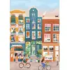 Image de Pieces & Peace Puzzle Amsterdam Nine Streets 500 Teile Puzzle