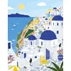 Image de Pieces & Peace Puzzle Santorini - 500 Teile Puzzle