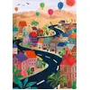 Image de Pieces & Peace Puzzle On the road 500 Teile buntes Spielzeug