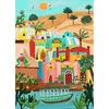 Image de Pieces & Peace Puzzle Le village nubien 500 Teile buntes Motiv