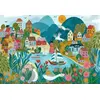 Image de Pieces & Peace Puzzle Coastal Village - 1000 Teile Puzzlespiel
