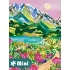Image de Pieces & Peace Puzzle Mini - Lever de soleil dans les Alpes, 96 pièces