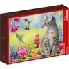 Image de Puz 500p Chat Dans Jardin Alize Ali50004