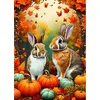 Image de Alipson Puzzle Lapins d'automne Puzzle 500 pièces multicolore