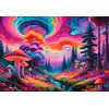 Image de Alipson Puzzle Legespiel Mushroom Forest - 1000 tuiles multicolores