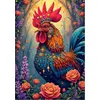 Image de Puzzle Alipson - Le jardin secret du coq - Puzzle pour enfants aux motifs colorés