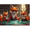 Image de Casse-tête Alipson Casse-tête The Foxes' Bluff - 500 Teile Puzzle Spaß