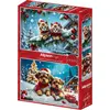 Image de ALIPSON Puzzle Noël chatons et chiots 2x500 pièces