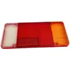 Image de Maxter   Cabochon Droit Pour Feu Poids Lourd   Dimensions 304 X 131 Mm   Couleur Rouge/orange Pour Visibilité Optimale   Éclairage Remorque