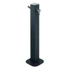 Image de Jardinex   Fontaine De Jardin En Aluminium Gris   Robinet 1/4 De Tour   Raccord Pour Tuyau D'Arrosage   Support De Tuyau Intégré
