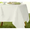 Image de Nappe Crêpe tissu rectangle 150x250cm, Blanc naturel