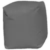Image de Homemaison - Pouf Cube Gris Gris Clair 45x38x38 Cm