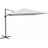 Image de Parasol Déporté En Aluminium 3x3m Dom Ecru
