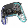 Image de Spirit of Gamer Neon Bluetooth Transparent Manette de jeu Analogique PlayStation 4, Playstation 3 - Neuf