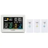 Image de La Crosse Technology - WS6204 Station Météo Radio-Pilotée avec 3 capteurs thermo/hygro - Blanc en occasion ou reconditionné