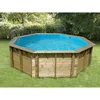 Image de Ubbink   Piscine Bois Hors Sol Octogonale 4,30m   H120cm   Structure Bois Traité Anti-uv   Installation Hors-sol Ou Semi-enterrée