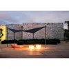 Image de Homemaison - Tonnelle Papillon Gris Anthracite 3.5x3.5 M