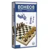 Image de Jeu d'échecs Piatnik Coffret pliant 28 cm Pièces Staunton Bois naturel / bois teinté foncé - Neuf