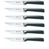 Image de Laguiole Cuisson - Set De 6 Couteaux À Steak En Acier Noir - "scintibois"