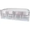 Image de Housse transparente table rectangulaire 2,50m