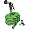 Image de Tuyau Plat Flatex 15M - Avec Raccords et Pistolets - Flexible et Pratique - RIBIMEX