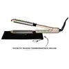 Image de Demeliss XCURLER 3965 - Lisseur boucleur professionnel - Dos chauffant - Ceramique - 56 W - Dore - Neuf