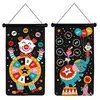 Image de Jeu de Fléchettes Magnétiques Thème Cirque pour Enfants et Adultes - Neuf