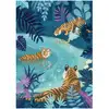 Image de Puzzle Tigres au clair de lune - 1000 pièces en carton écologique - Neuf