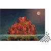 Image de Janod Puzzle d'automne rouge, 2000 pièces, multicolore Multicolore, taille unique