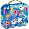 Image de JANOD Puzzle dans une valise Einhö rner beim Konzert 24 pièces