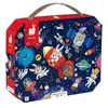 Image de Puzzle Janod Fusée avec Poster 54 pièces +5 Ans Multicolore - Neuf