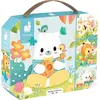 Image de Janod Puzzle - Ensemble de puzzles d'animaux pour jeunes enfants - Puzzles progressifs 4 en 1