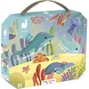 Image de Janod Puzzle Animaux marins - Puzzle panoramique en carton 36 pièces Enfants
