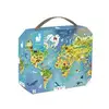 Image de Puzzle Voyage autour du Monde 100 pièces pour Enfants - Neuf