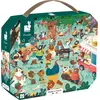 Image de Casse-tête Janod - La famille Ours, 54 pièces.