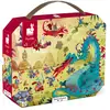 Image de Puzzle Dragons en Bois de 54 Pièces - Janod pour Enfants - Neuf