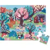 Image de Janod Puzzle magique - Animaux de la forêt - Glow in the dark Puzzle 24 pièces