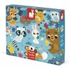 Image de JANOD Puzzle tactile animaux de la forêt 20 pièces