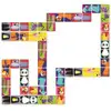 Image de Jeu de Dominos Jungle Géants pour Enfants avec Animaux - Valisette de Transport Pratique - Neuf