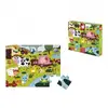 Image de Puzzle Tactile Géant Animaux de la Ferme - 20 Pièces en Carton Rigide - Neuf